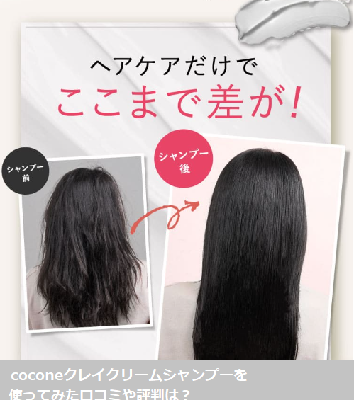 cocone ココネ クレイクリームシャンプー ヘアオイル | www