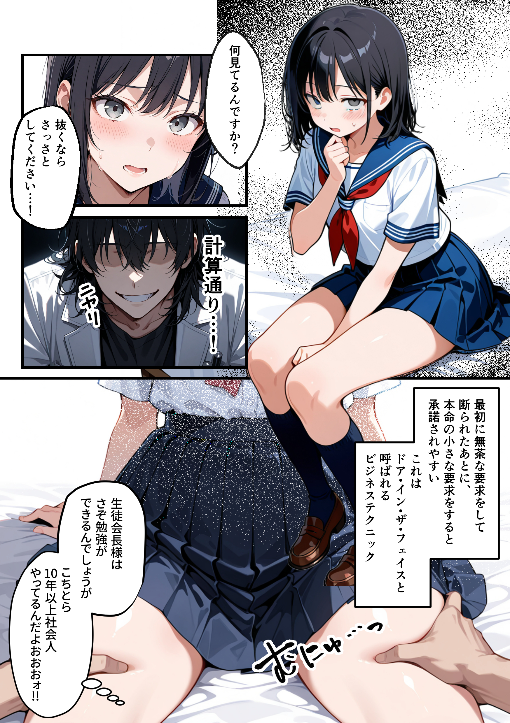 【朗報】彼氏持ち生徒会長さん、ローターが抜けなくなってしまう 体験版9