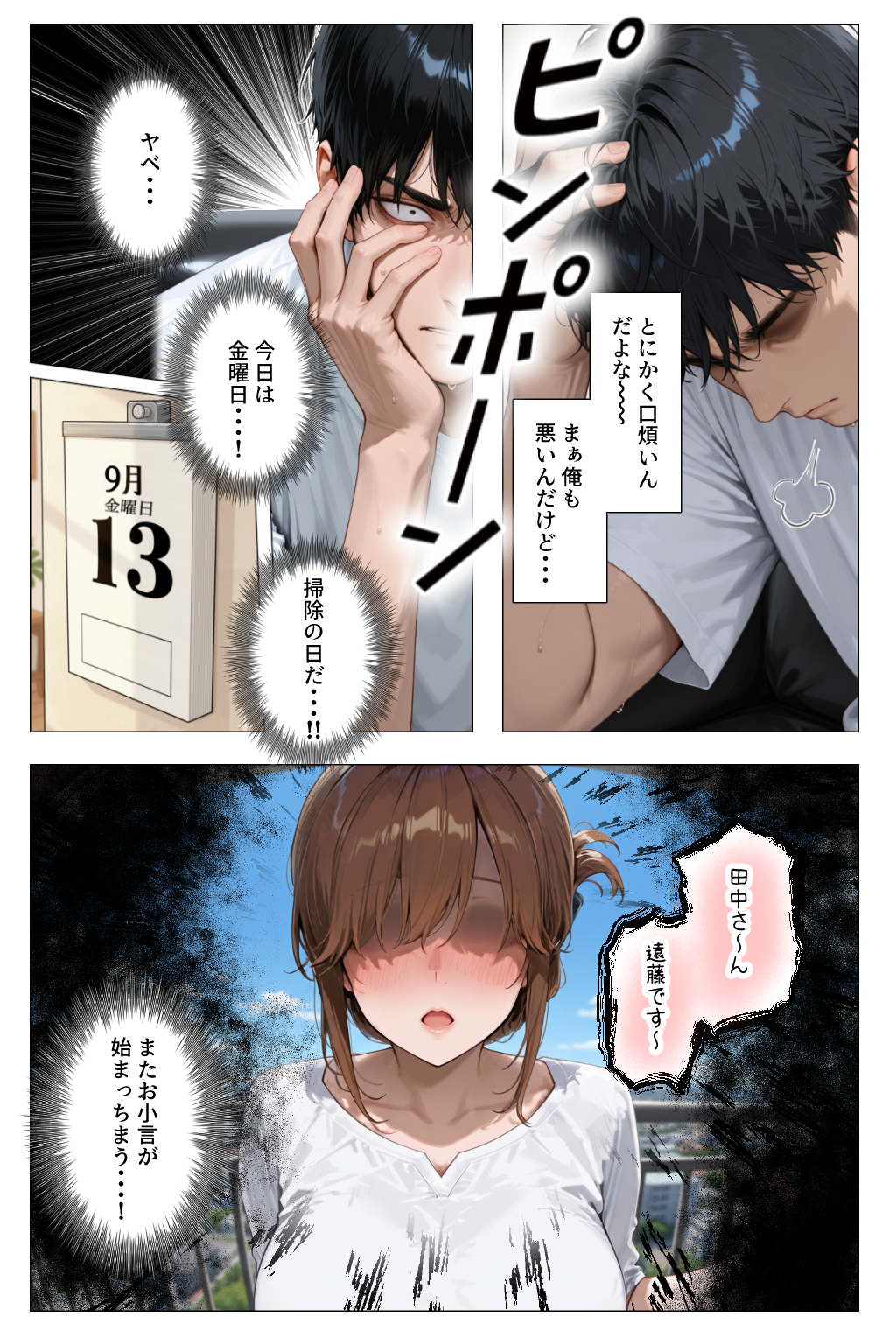 怒ってばかりの綺麗め家政婦さんが実は俺のパンツでオナニーするケツ穴大好き欲求不満ドスケベオバサンだった件 体験版7