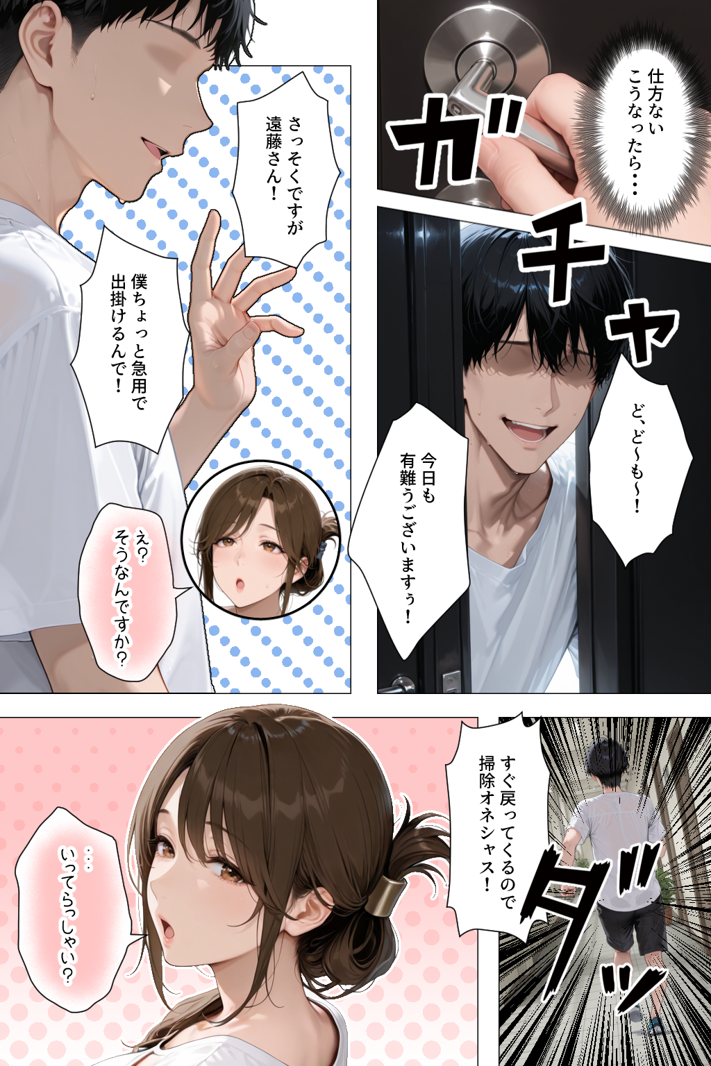 怒ってばかりの綺麗め家政婦さんが実は俺のパンツでオナニーするケツ穴大好き欲求不満ドスケベオバサンだった件 体験版8