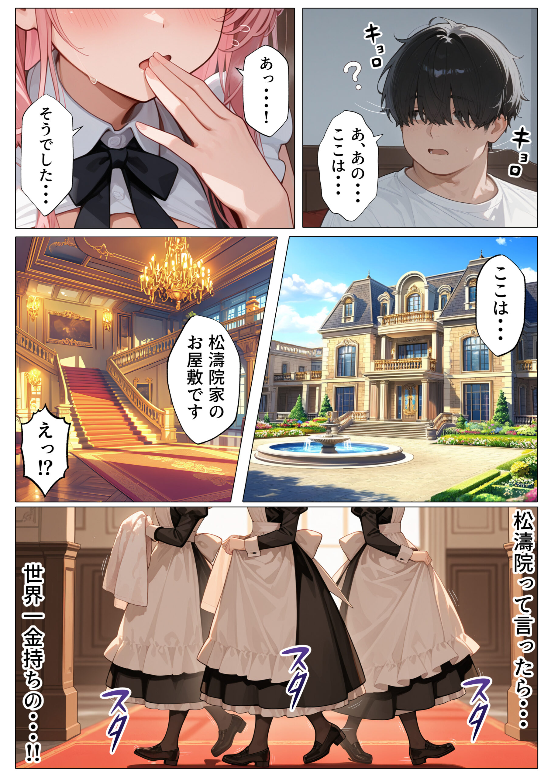 孕ませメイドの子作りご奉仕〜童貞で臭くて冴えないボクが突然世界一のお金持ちになった件〜VOL.1 体験版15