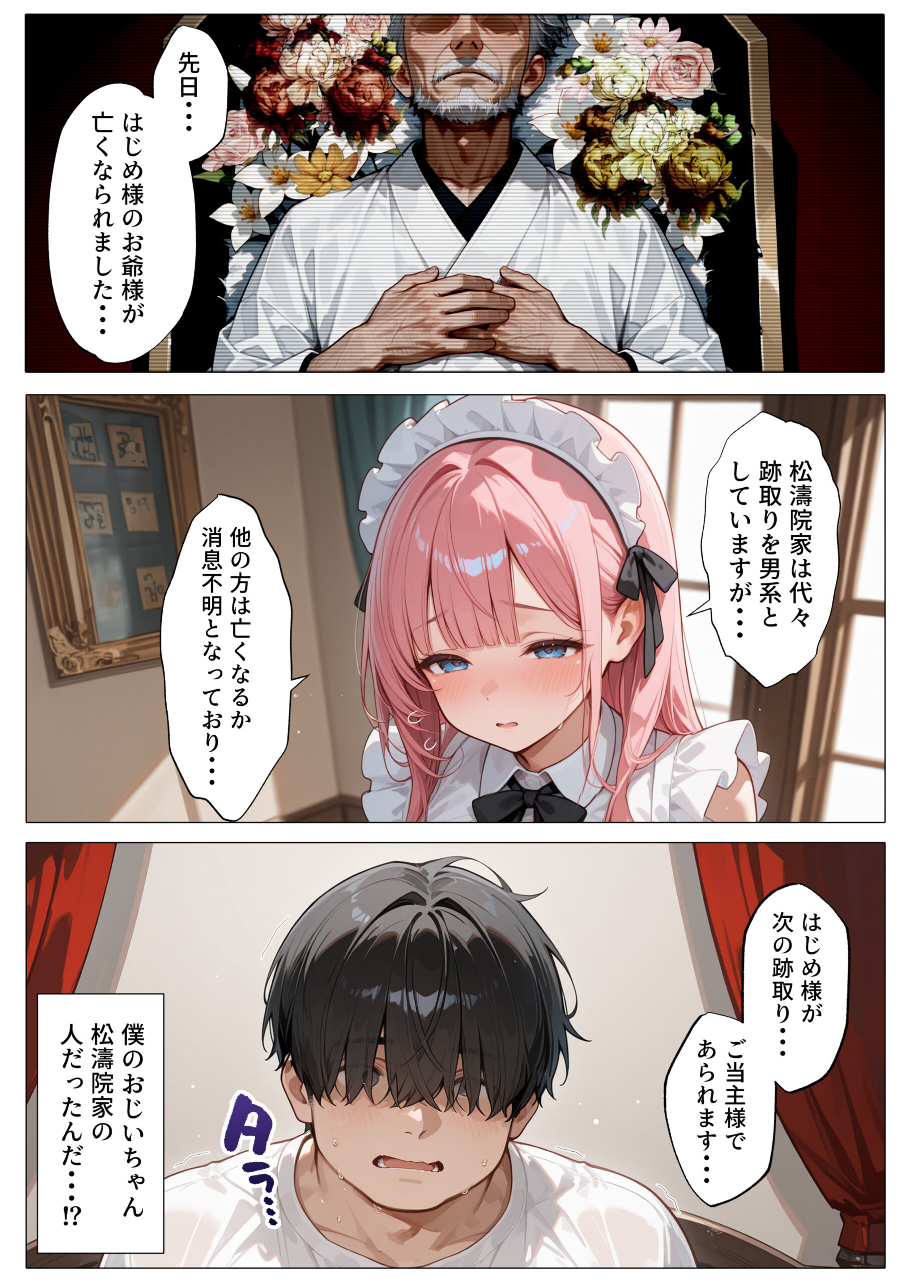 孕ませメイドの子作りご奉仕〜童貞で臭くて冴えないボクが突然世界一のお金持ちになった件〜VOL.1 体験版17