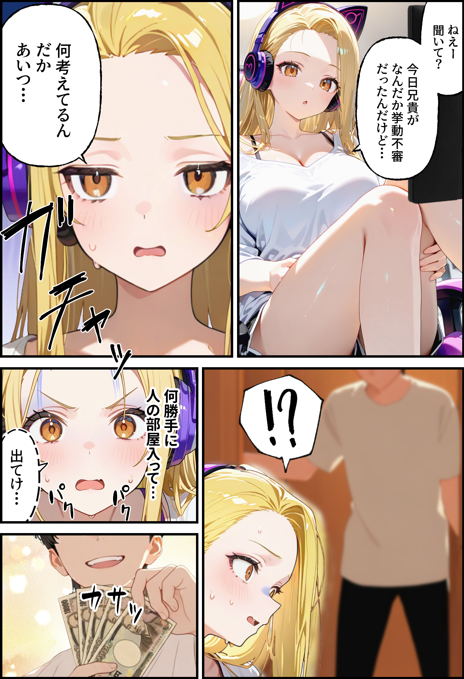 金欠配信者の妹と月5万の主従契約。配信中もま〇こ使い放題で快楽堕ちさせた話 体験版18
