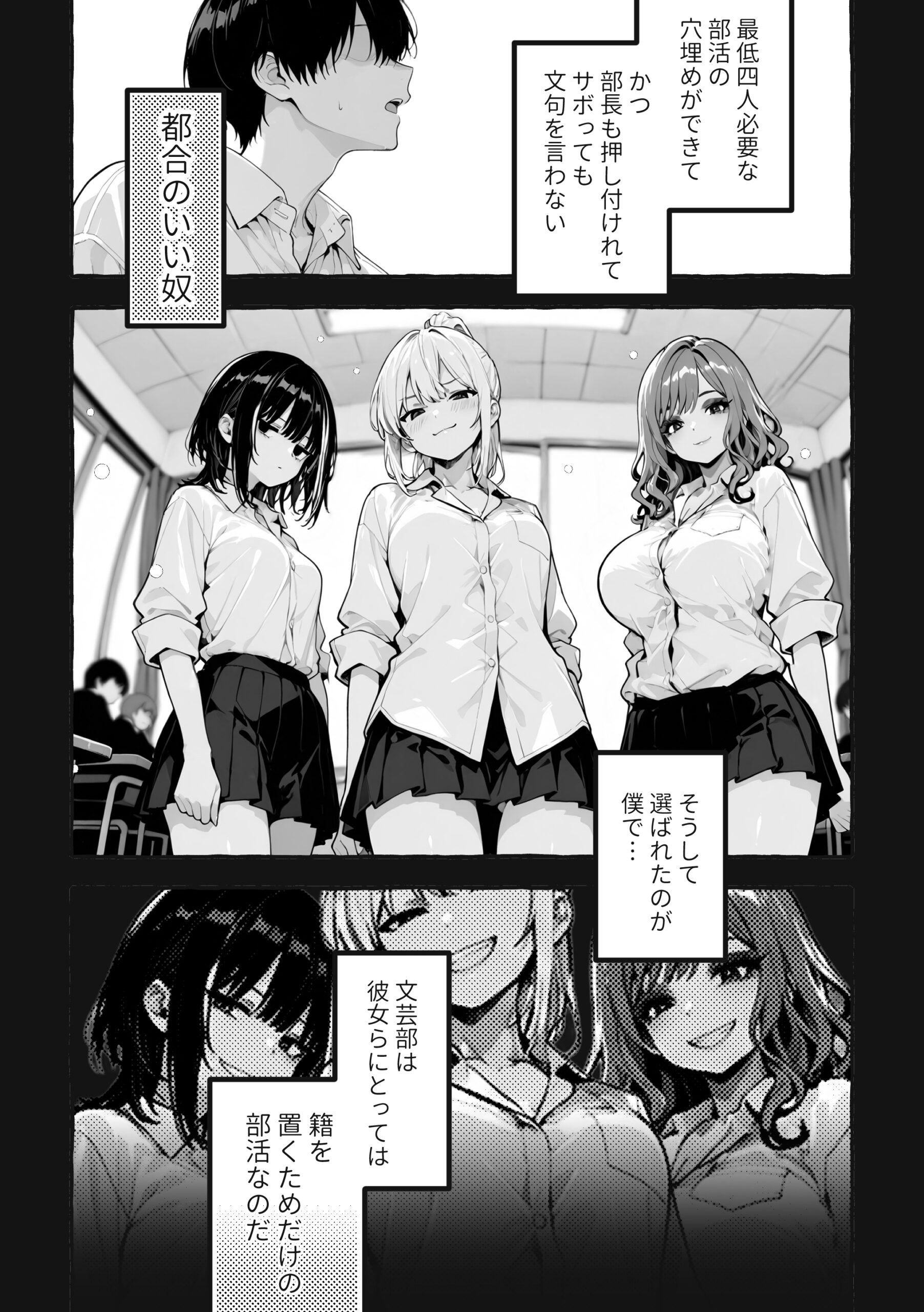 陰キャの俺、なぜか一軍ギャル3人組の罰ゲーム係に任命される 体験版6