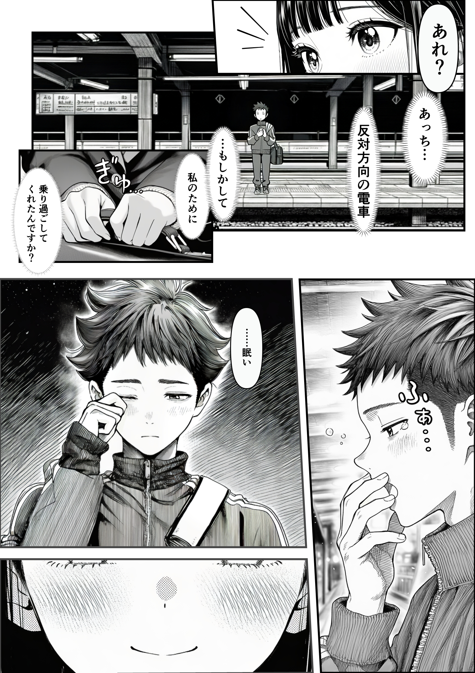 電車で何度も肩にもたれかかってくる女の子と、子作りセックスしてしまった 体験版11