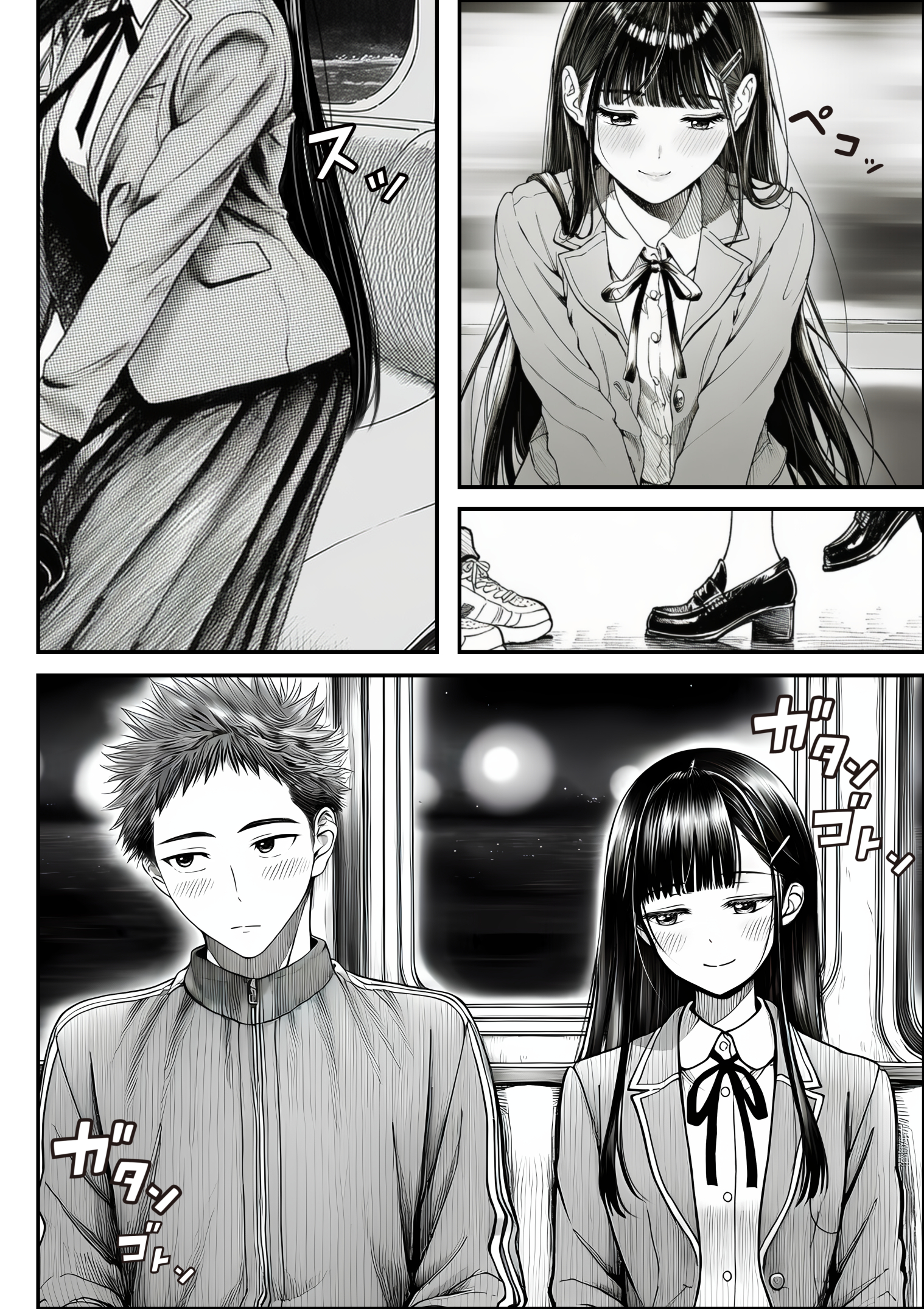 電車で何度も肩にもたれかかってくる女の子と、子作りセックスしてしまった 体験版13