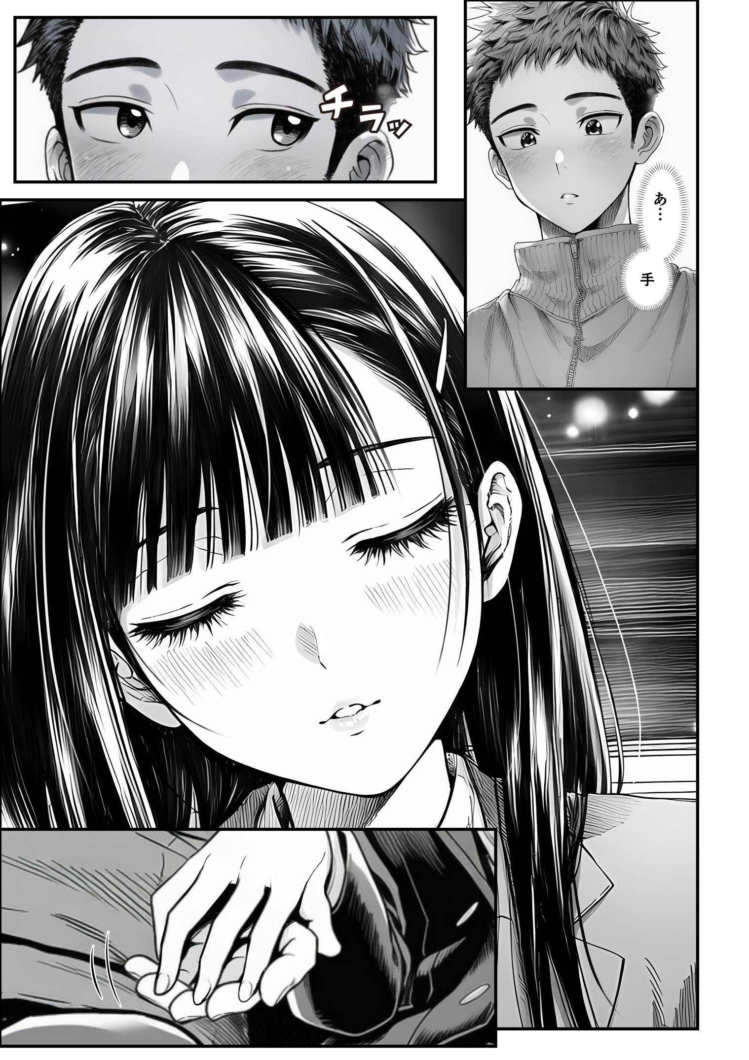 電車で何度も肩にもたれかかってくる女の子と、子作りセックスしてしまった 体験版16