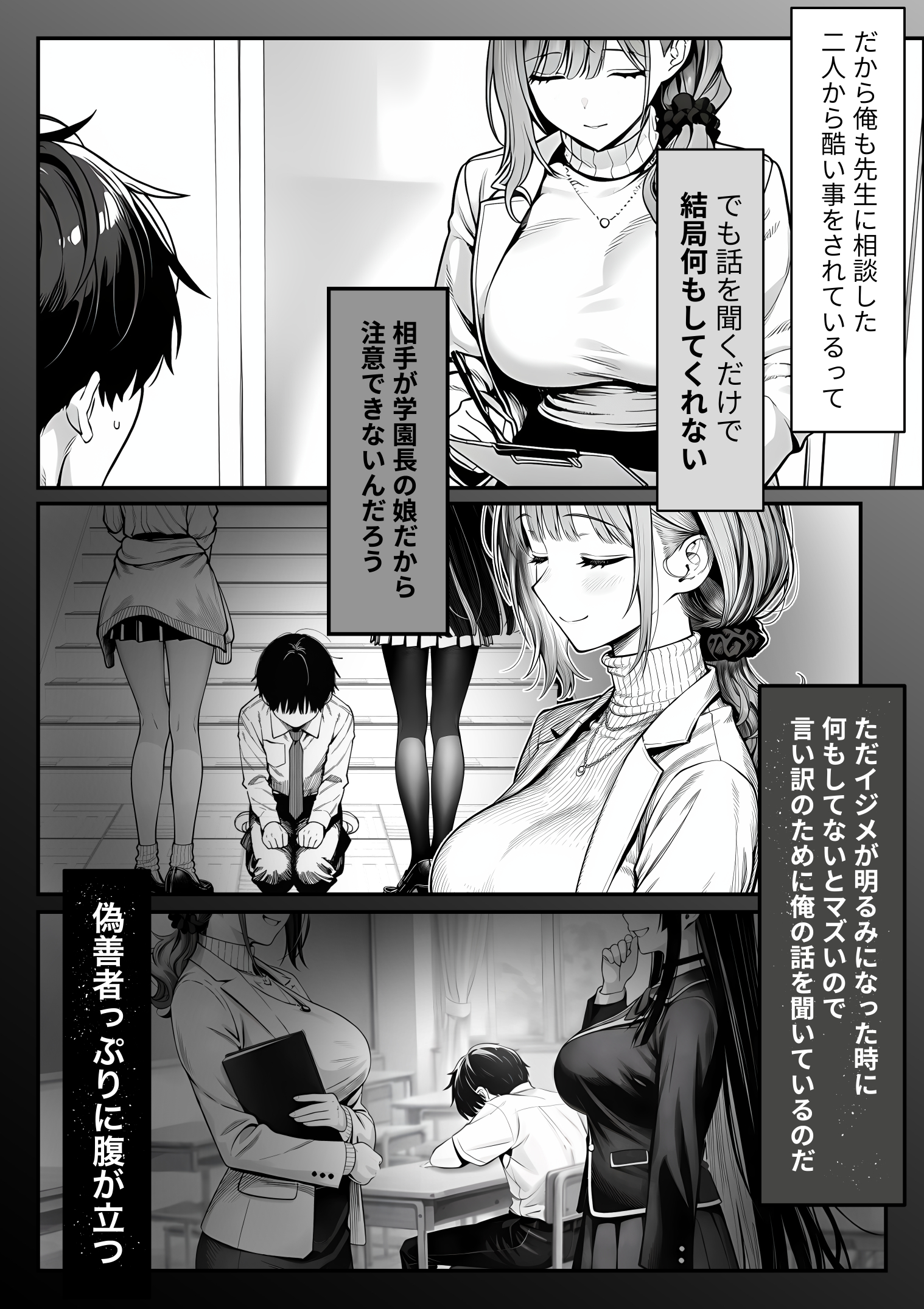 クラスでいじめられている俺、常識改変アプリで学園トップカーストの女子や女教師たちを俺専用の完全同意ハーレム中出し奴●に 体験版14