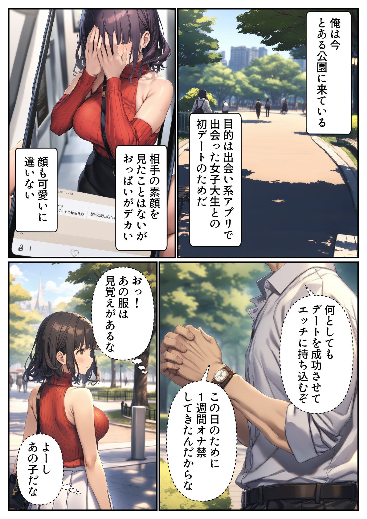 出会い系アプリで妹と出会ってしまった件 体験版1