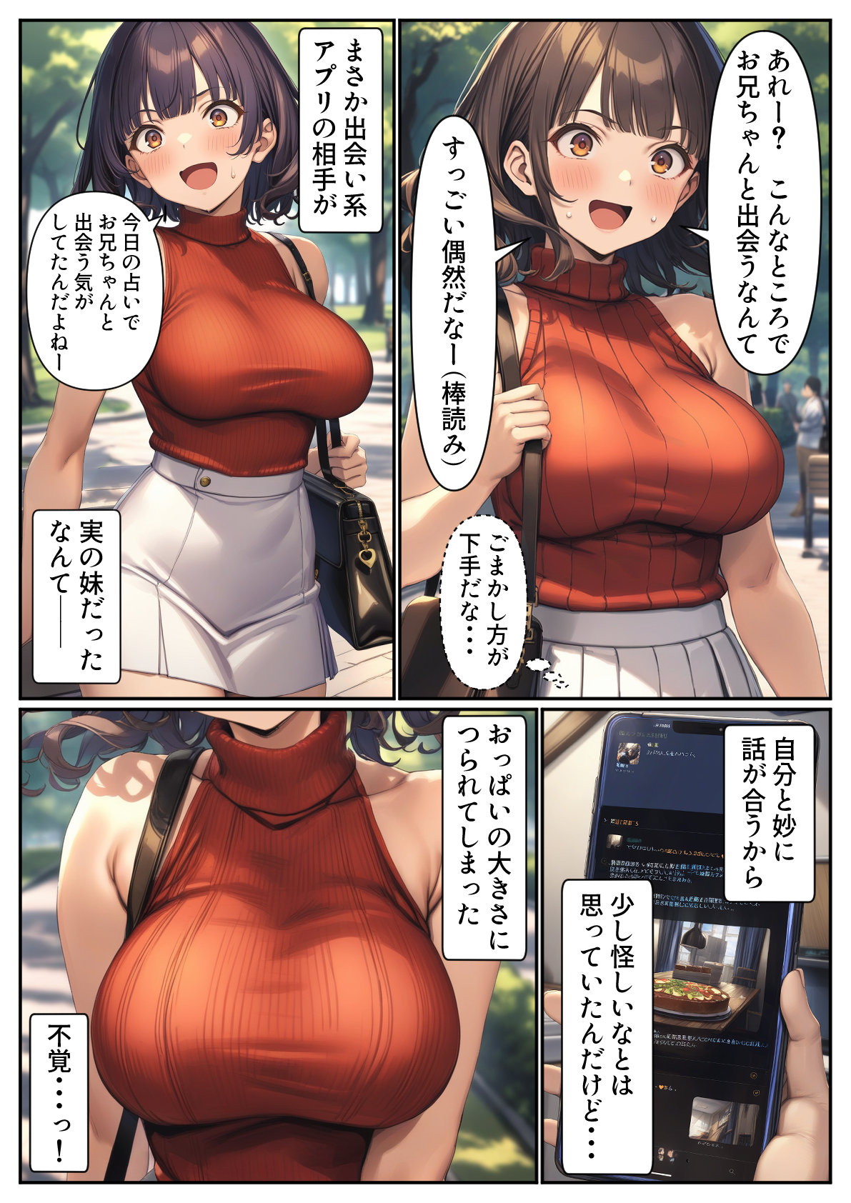 出会い系アプリで妹と出会ってしまった件 体験版3
