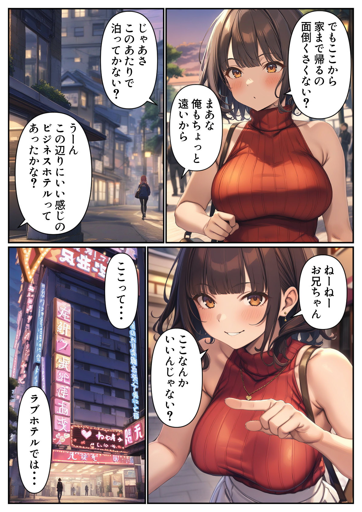 出会い系アプリで妹と出会ってしまった件 体験版8