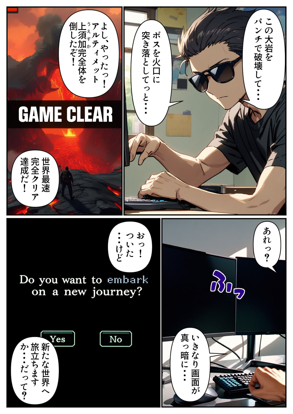 ゾンビがあふれる世界で俺だけゲームスキルが使える 体験版4