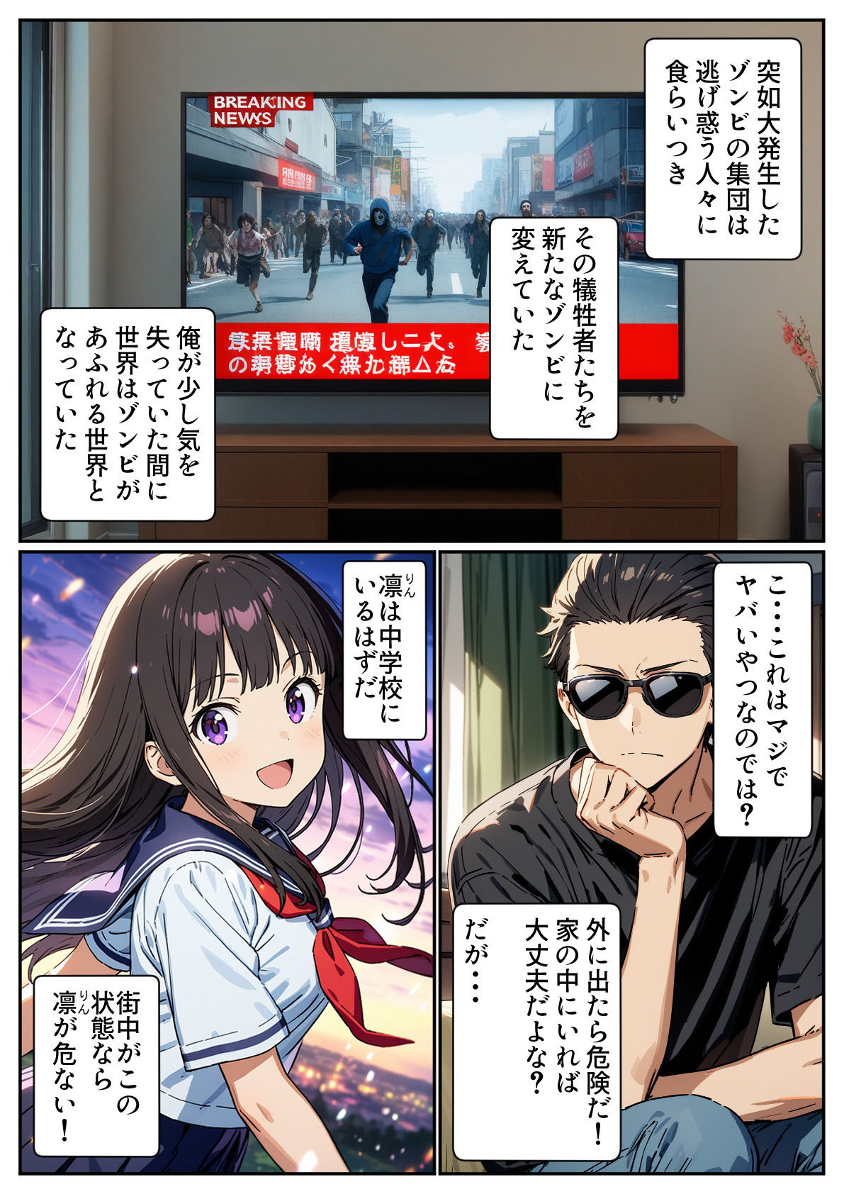 ゾンビがあふれる世界で俺だけゲームスキルが使える 体験版7