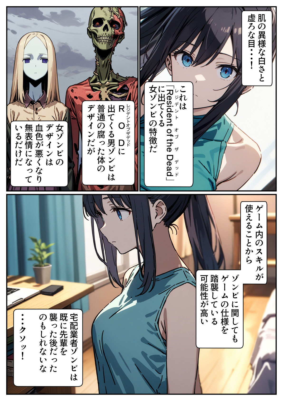 ゾンビがあふれる世界で俺だけゲームスキルが使える 体験版15