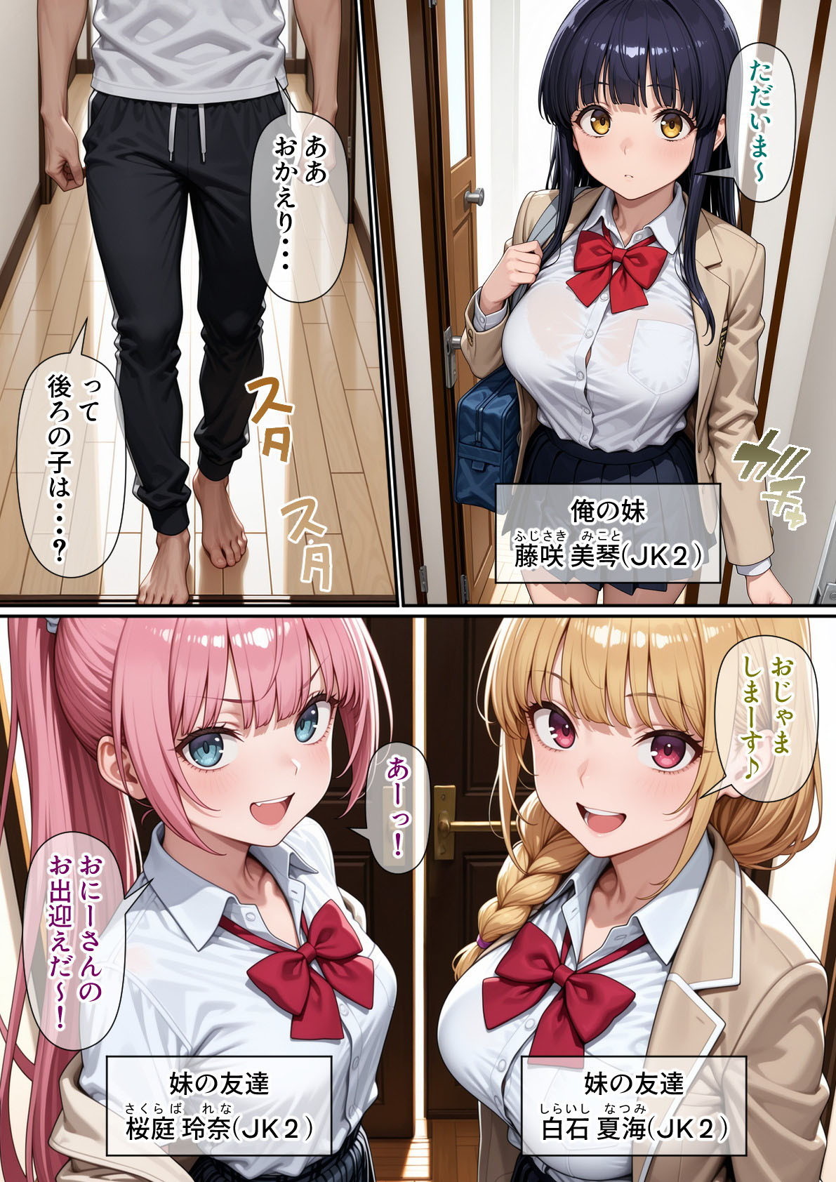 進学校の女子の性欲解消を手伝うことになったのだが 体験版1