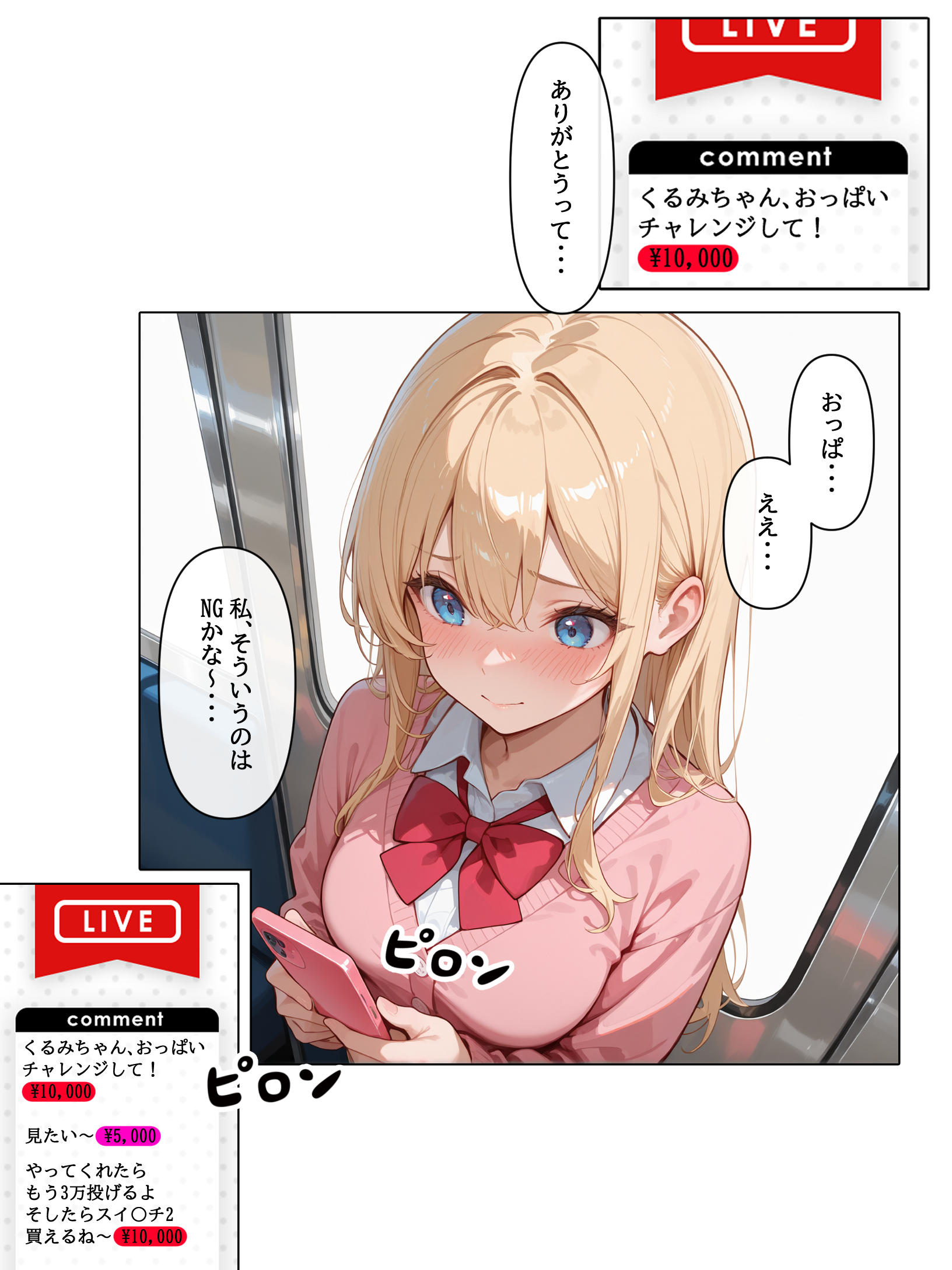 迷惑配信者を、捕まえた!「迷惑配信者への’指導’(性行為)がネット配信!?」 体験版18