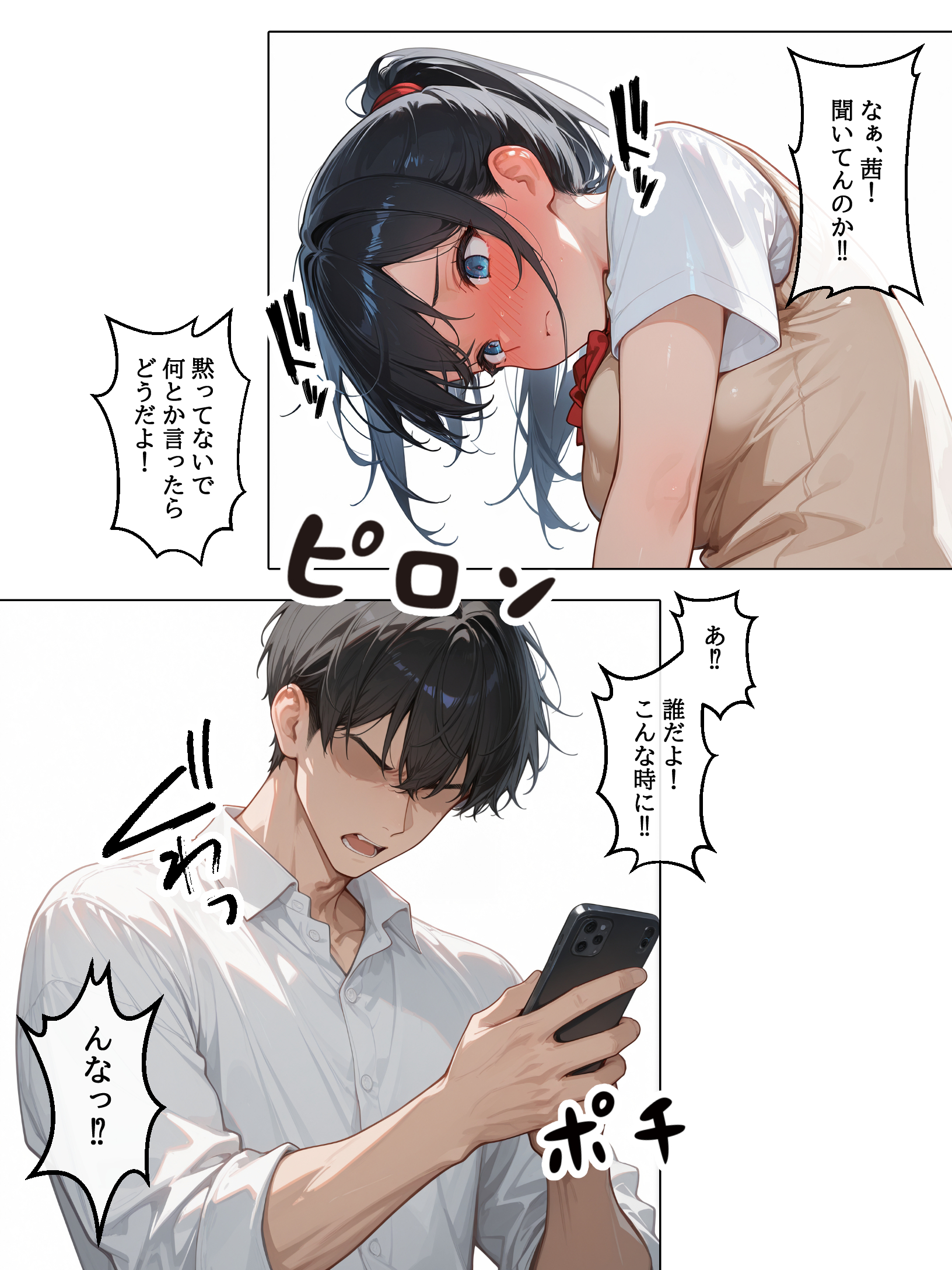 裏垢投稿者を、捕まえた!「むっつりスケベ委員長は、先生に犯●れたい!?」 体験版2