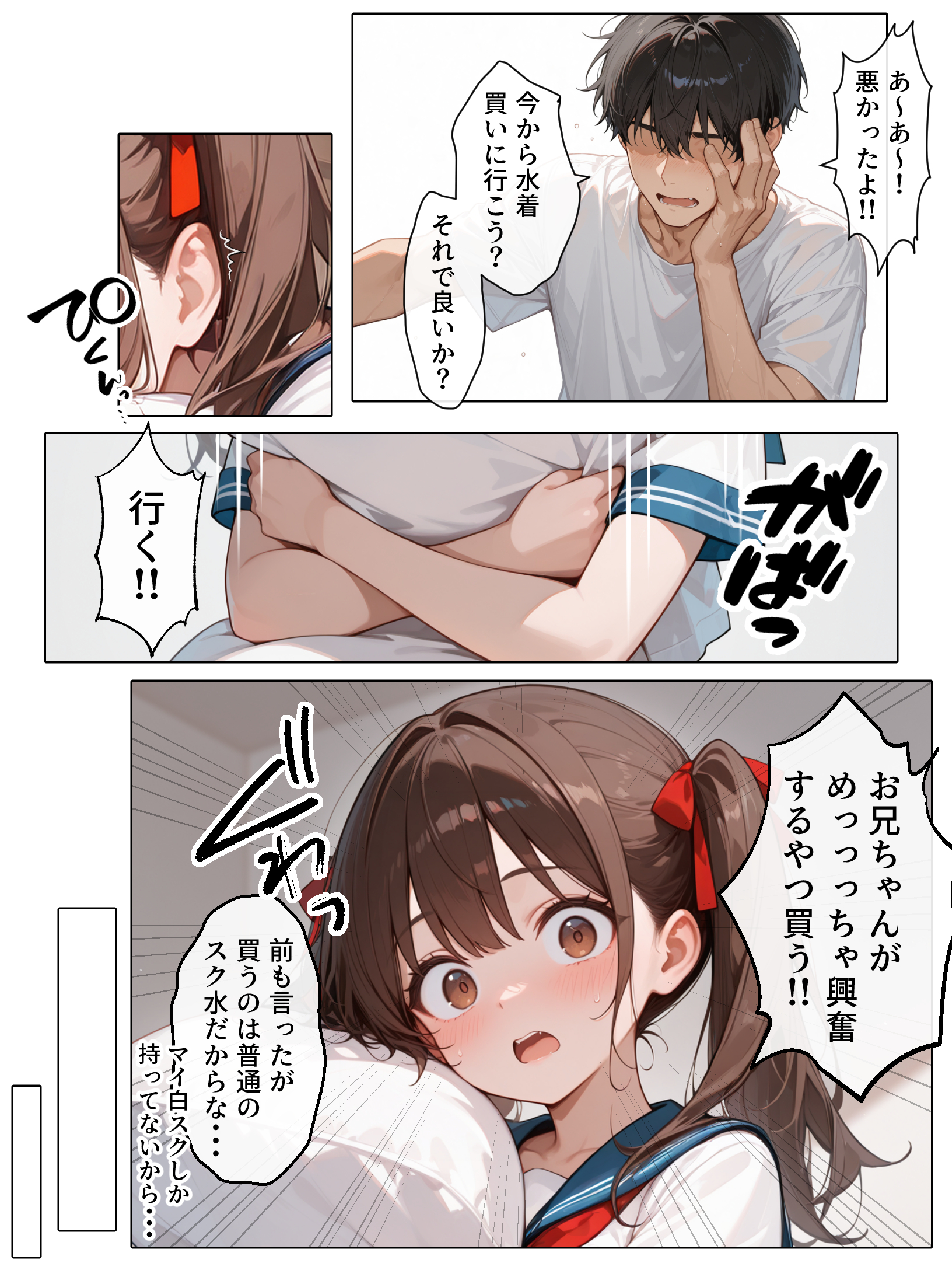 【続編:妹JK2】ラブドール頼んだら、ド変態妹JKが来た 体験版4