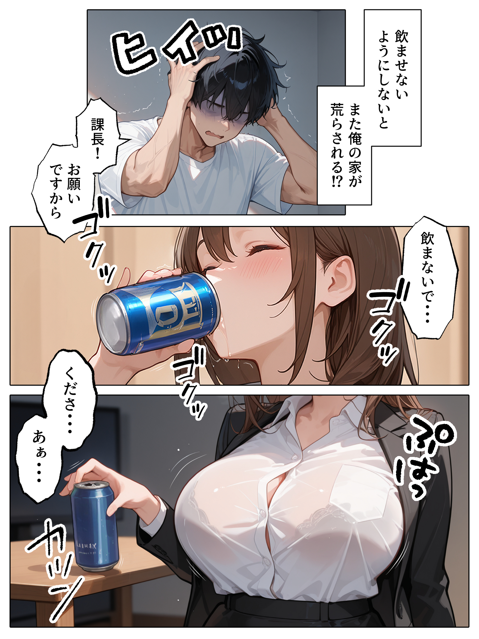ラブドール頼んだら、女上司が来た 体験版4