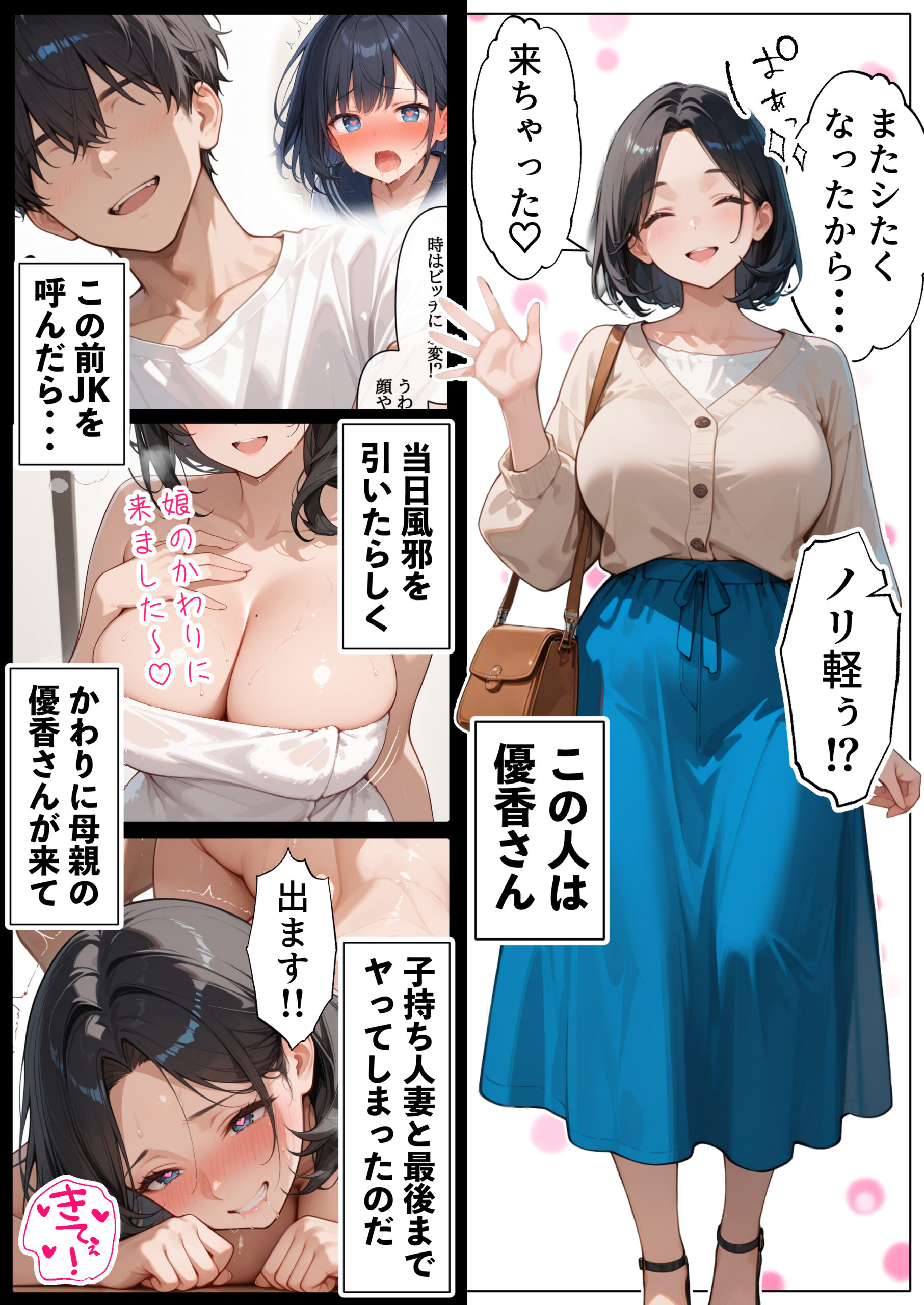 【続編:JKのママ2】ラブドール頼んだら、JKのママが来た 体験版13