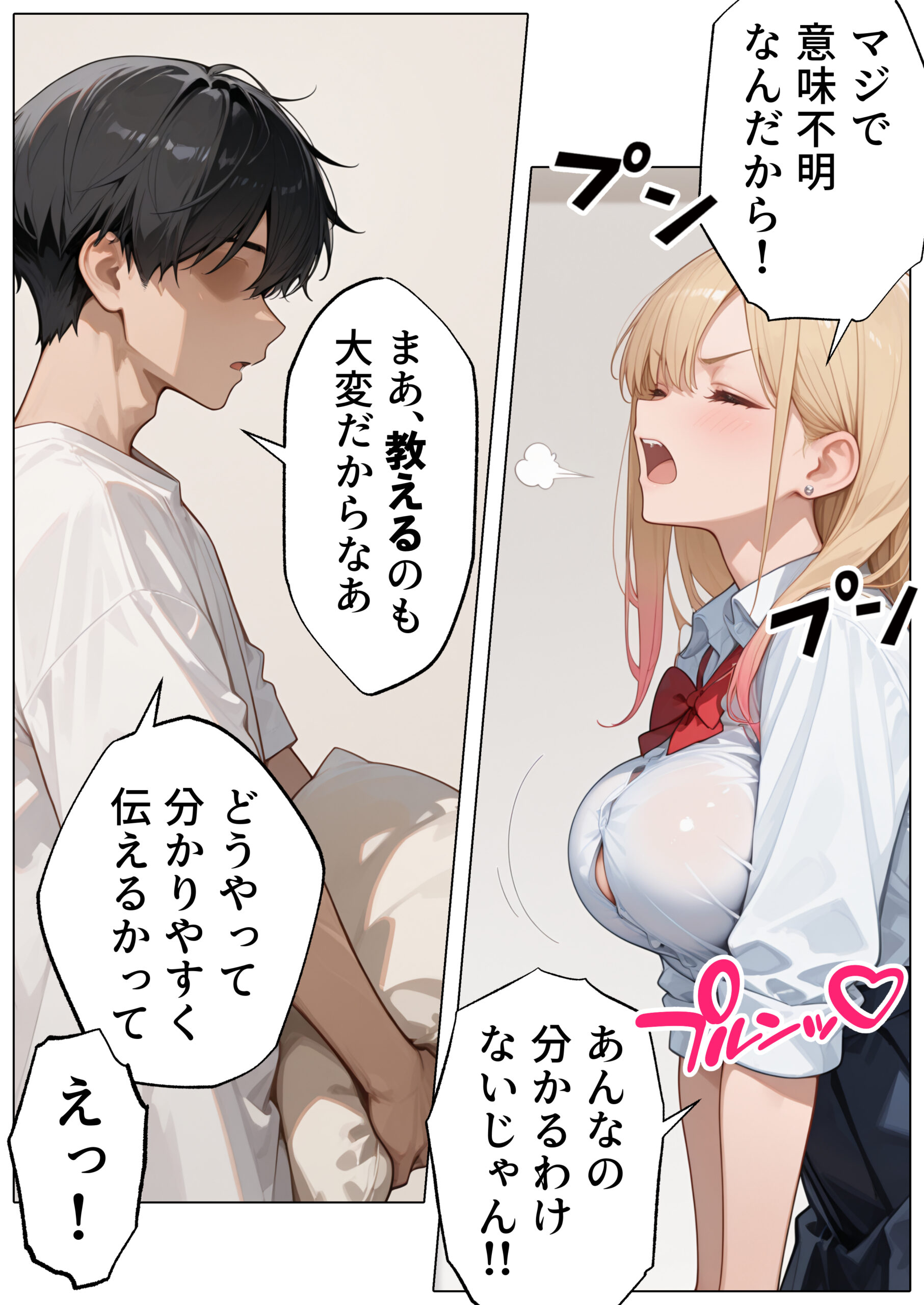 【続編:白ギャルJK2】ラブドール頼んだら、白ギャルJKが来た 体験版6