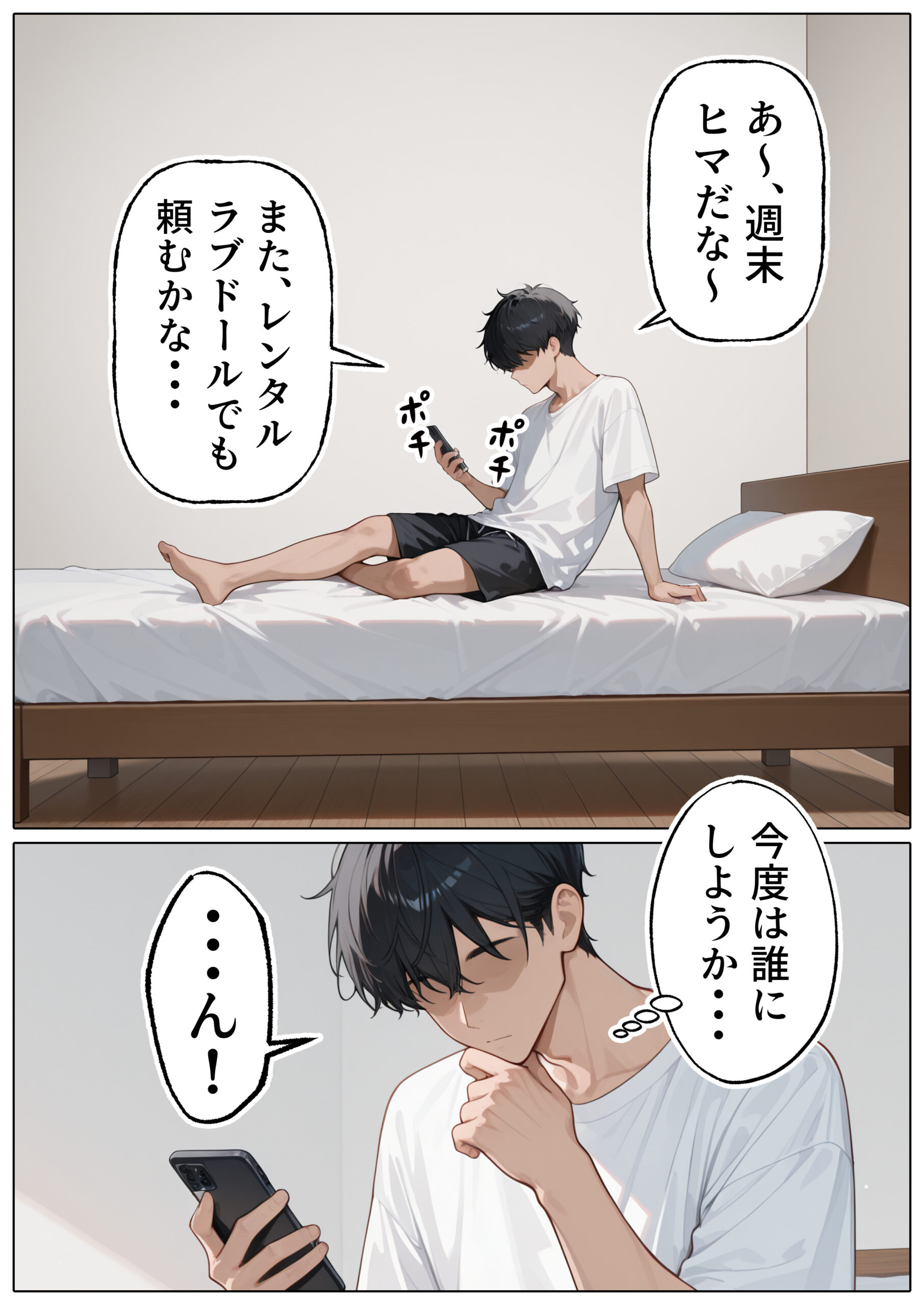 【続編:白ギャルJK2】ラブドール頼んだら、白ギャルJKが来た 体験版12