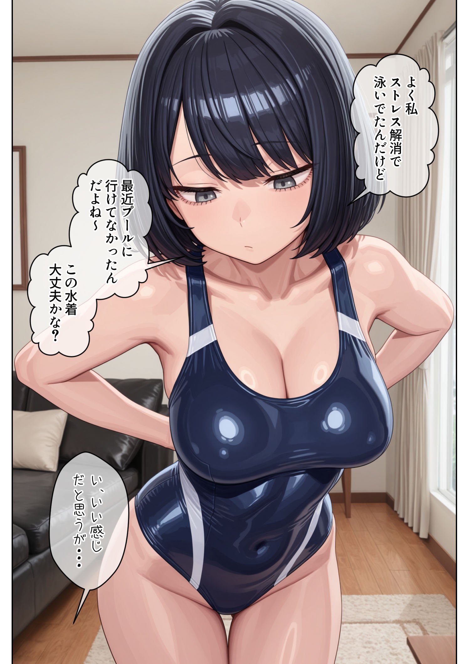 クール系妹（26）との同棲生活2 〜合理的な身体的メンテナンス〜 体験版15