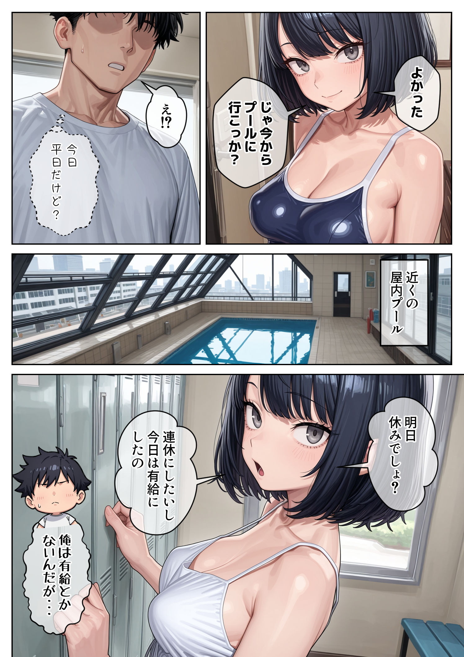 クール系妹（26）との同棲生活2 〜合理的な身体的メンテナンス〜 体験版16