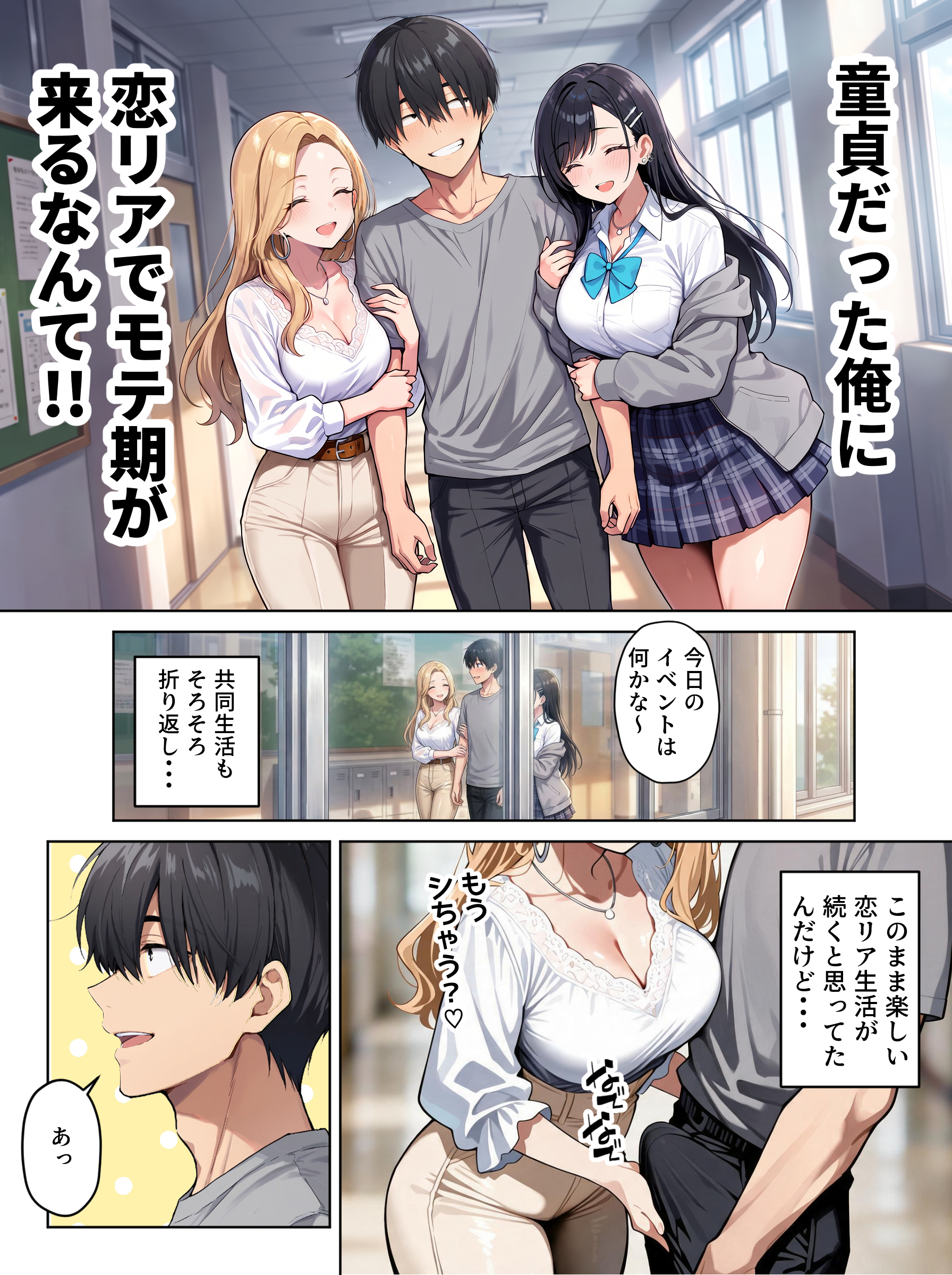 ギャル上等〜「セックスOK」の恋愛リアリティーショーで童貞がハーレム王になる話〜 体験版5